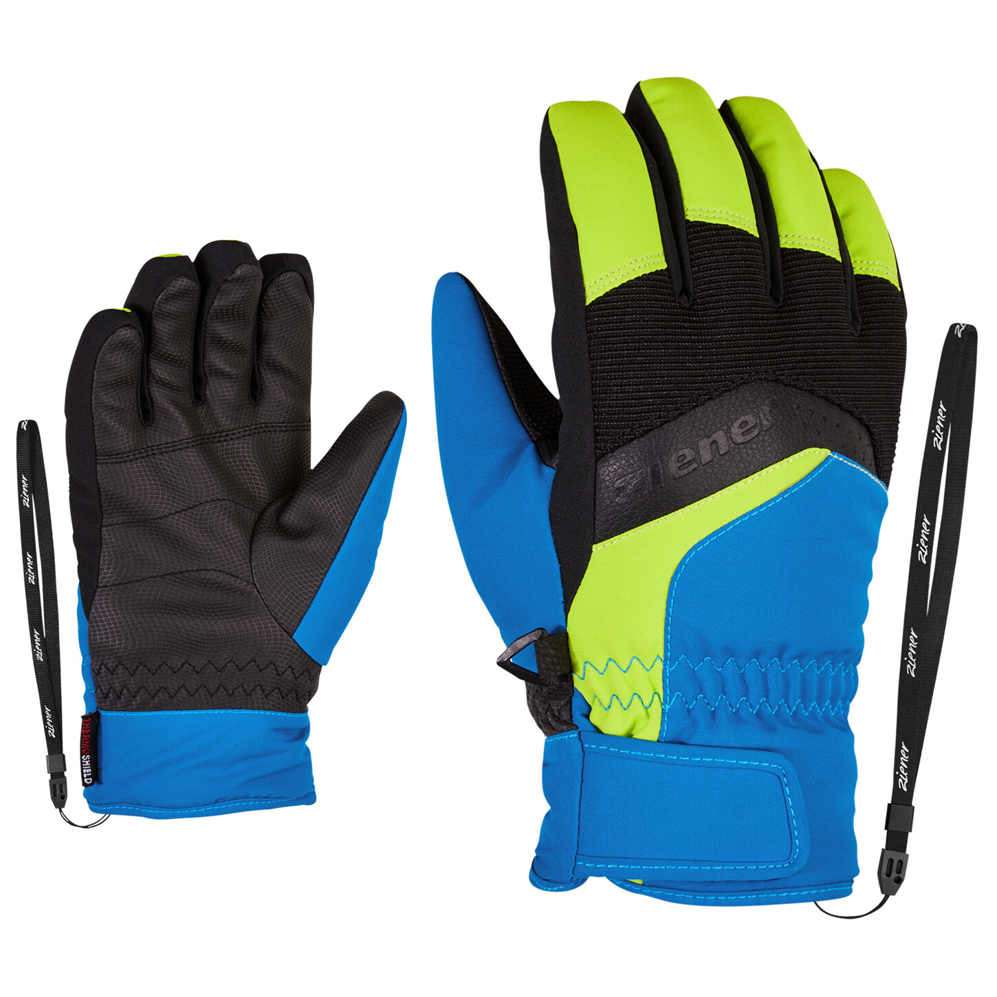 

Перчатки Ziener Labino AS Glove Junior, цвет Persian Blue
