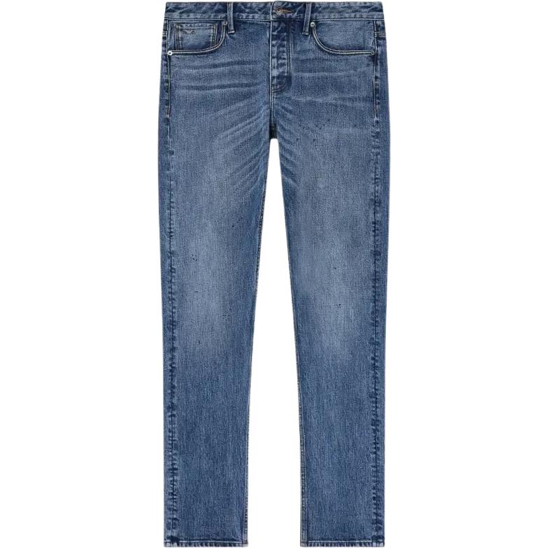 

EMPORIO ARMANI Джинсы мужские синие Moderate Slim Fit