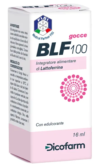 

Blf 100 Drops 16 мл добавка лактоферрина Dicofarm