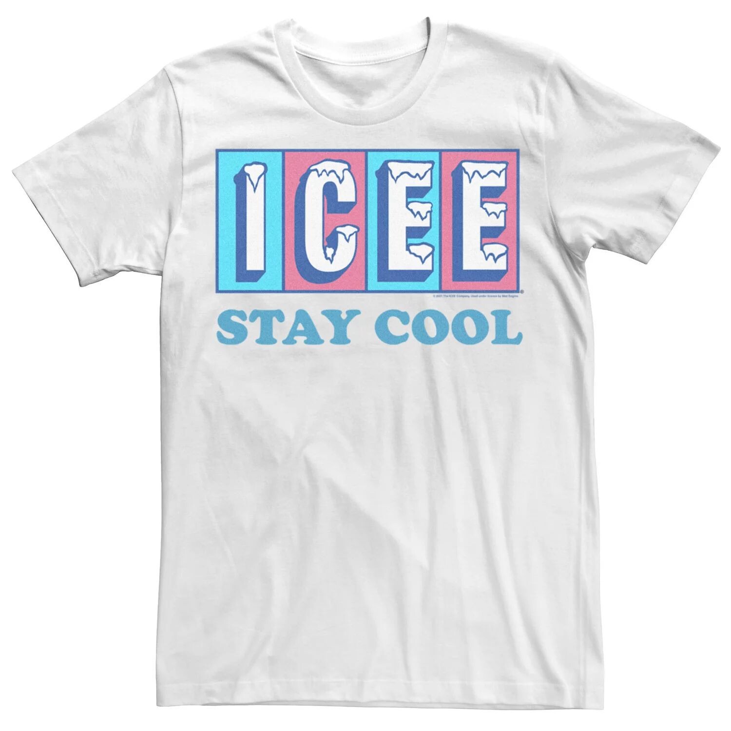 

Мужская футболка с логотипом Icee Stay Cool в стиле ретро Licensed Character