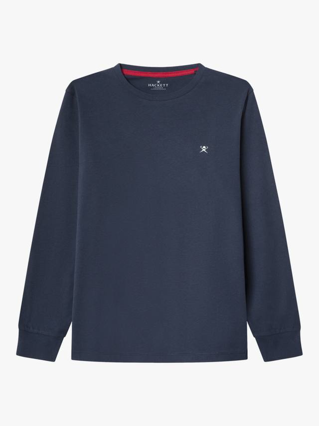 

Детская футболка с длинными рукавами Slim Fit 137-138 Hackett London, Midnight Blue