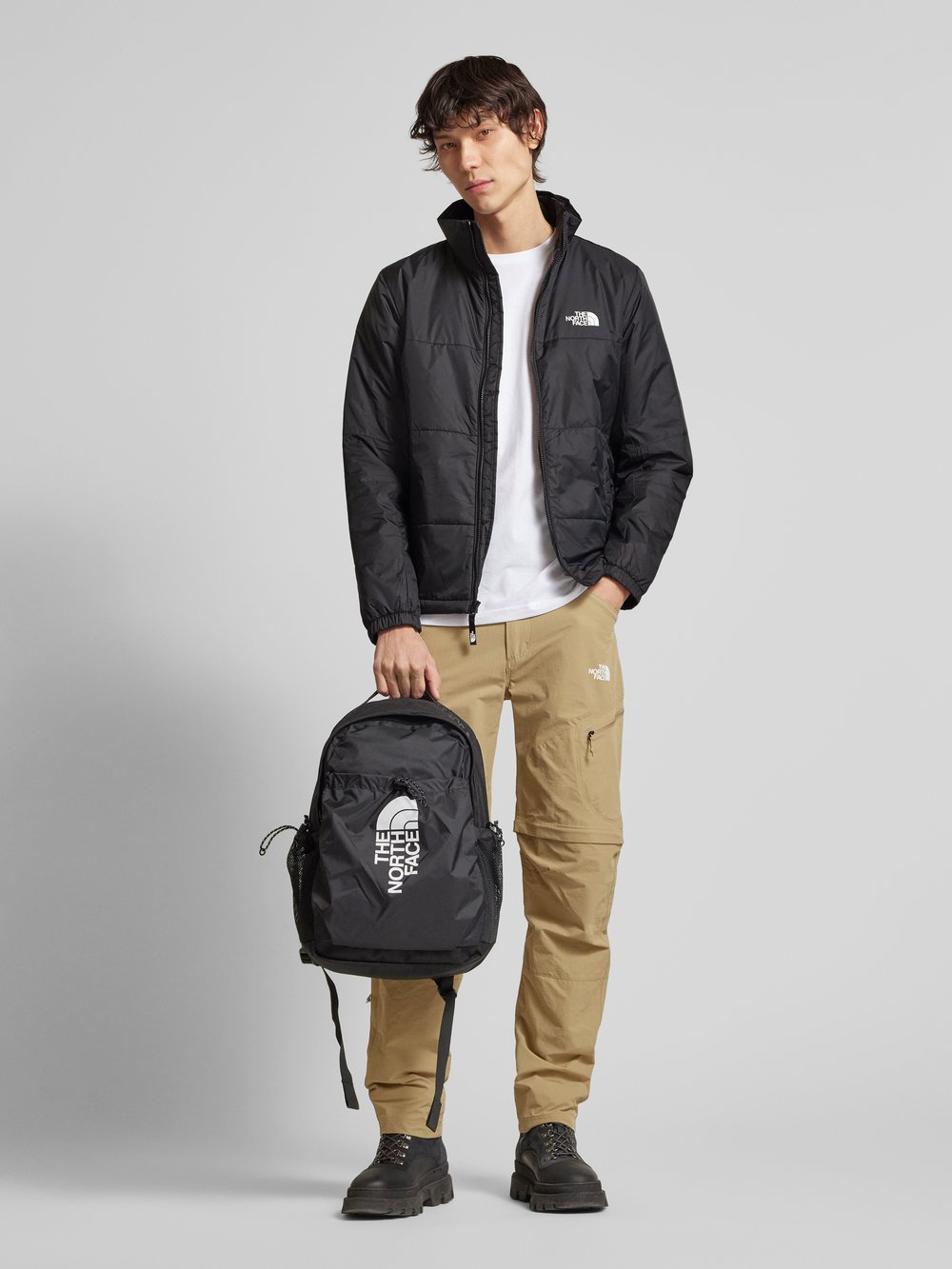 

Стеганая куртка с этикеткой, модель «Госэй» The North Face, черный