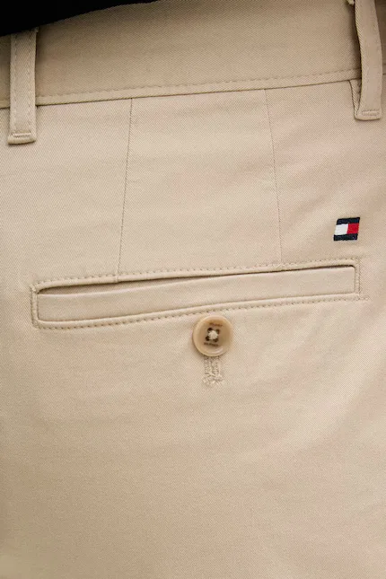 Чиносы из хлопка с эластаном Tommy Hilfiger, бежевый — фото 4