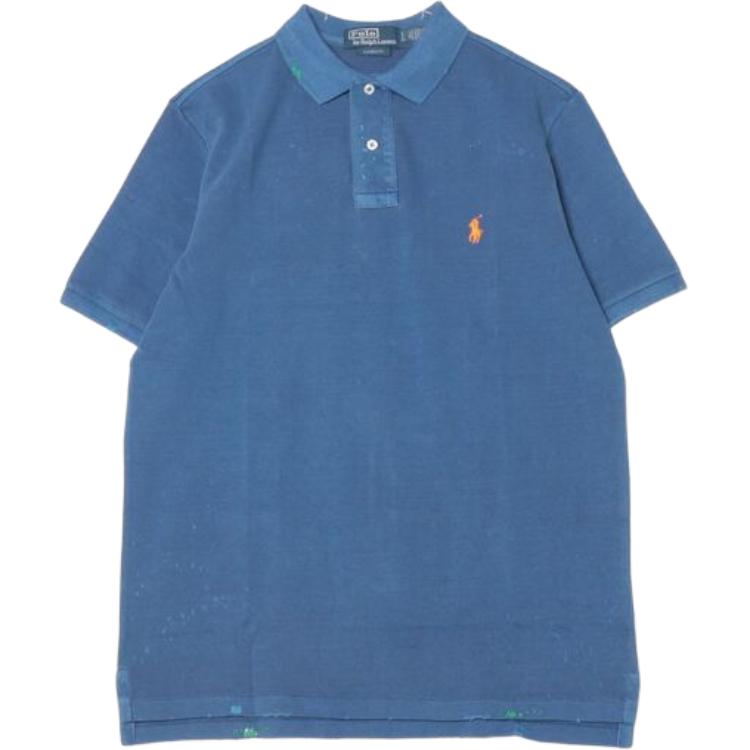 

Футболка поло мужская синяя Polo Ralph Lauren