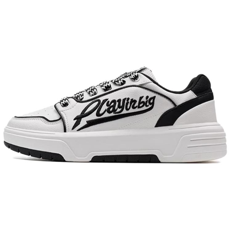 

Кроссовки XTEP Skateboarding Shoes Men Low-top White/Black, белый/черный