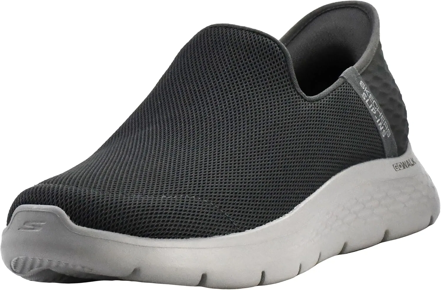 Мужские слипоны Skechers Go Walk Flex No Hands, Darkgray
