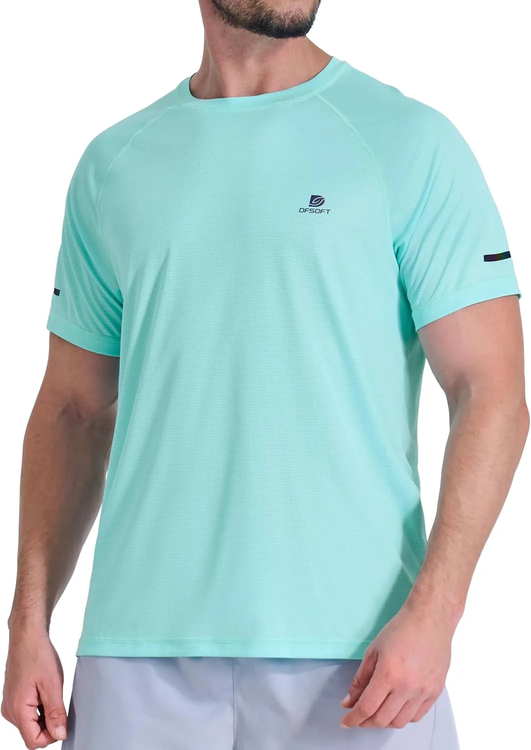 

Мужская футболка для тренировок с коротким рукавом Quick Dry DFSOFT