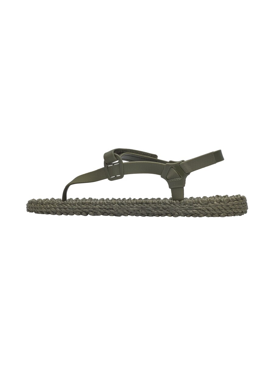 Сандалии с т-образным ремешком ILSE JACOBSEN T-Bar Sandals CHEERFUL14, хаки — фото 3