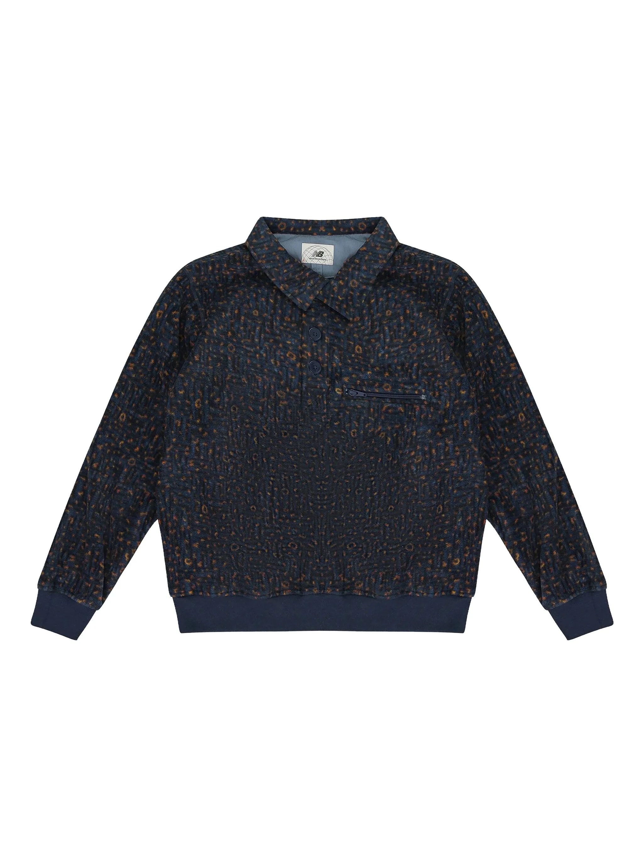 

Свитер с геометричным узором Aimé Leon Dore, черный