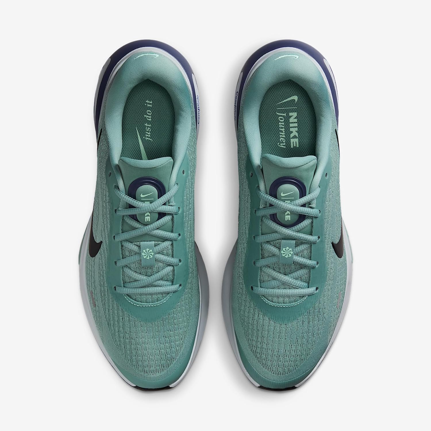 Мужские беговые кроссовки Nike Journey Run для шоссе, черный — фото 4