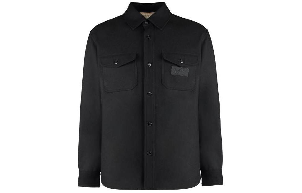 

Мужская рубашка GUCCI, цвет Black