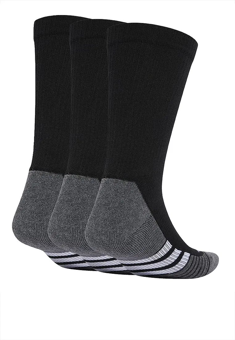 Носки спортивные, 3 пары, CLIMACOOL Cushioned Crew, Performance Adidas, белый/черный — фото 2