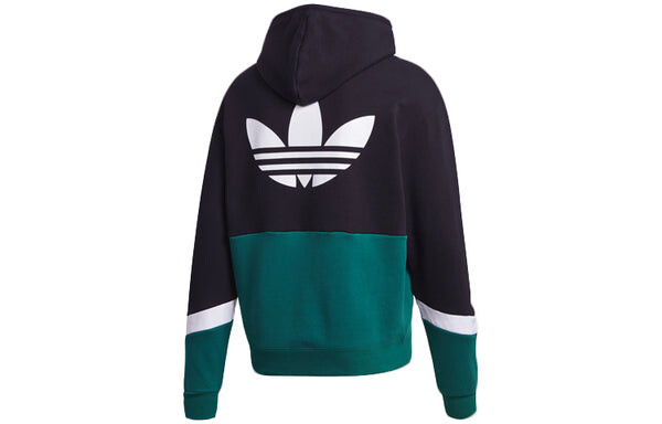 Толстовка adidas originals Sprt us ft oh Colorblock Sports Black, черный — фото 2