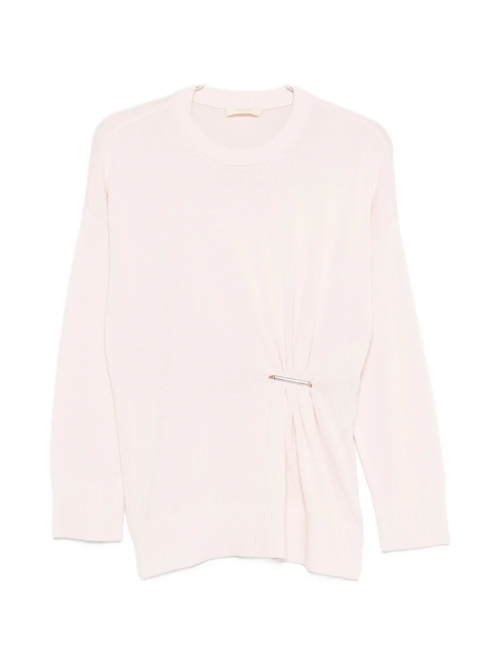 

Собранный свитер Twinset, розовый