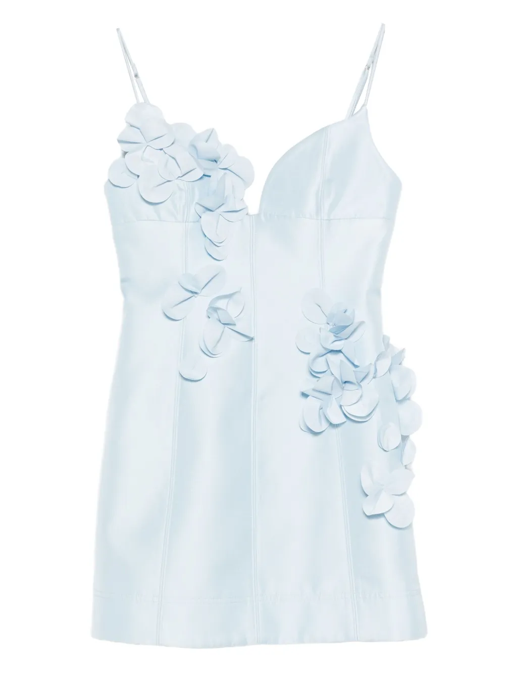 

Декорированное платье мини Bilston Acler, синий