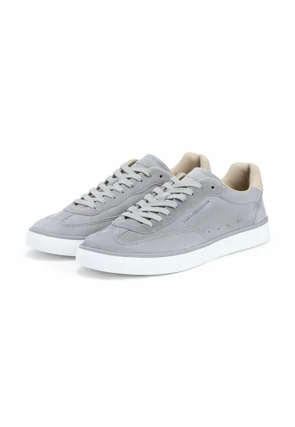 Роскошные кроссовки с тисненым логотипом Tommy Hilfiger, Universal Grey — фото 2