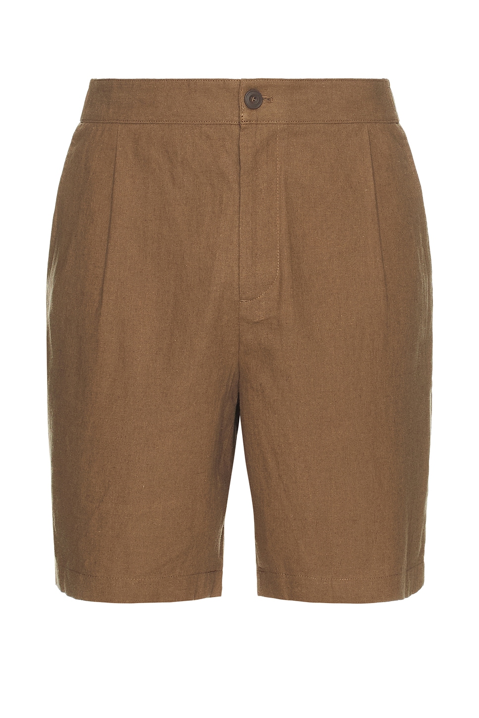 

Расслабленные льняные шорты Wao, brown