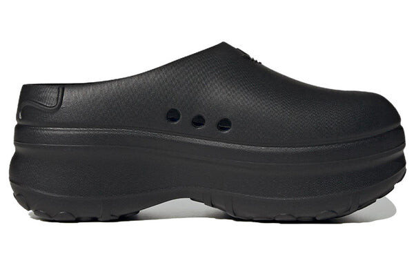Тапочки originals adifom stan smith mule 'core black' Adidas, черный — фото 2