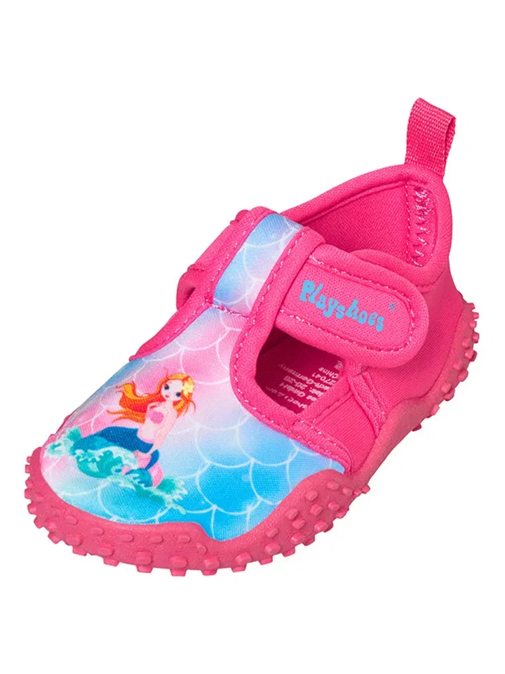 Босоножки с UV-защитой 50+, Playshoes, pink/бунт