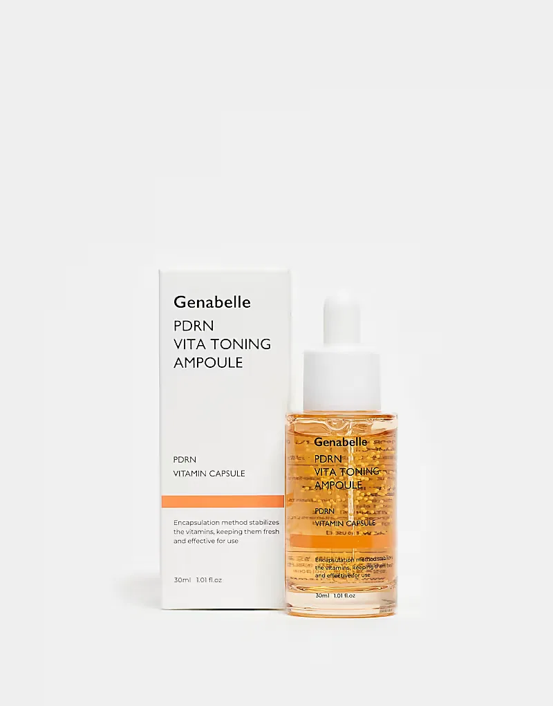 Сыворотка Korean Skincare — Увлажняющая тонизирующая ампула Genabelle PDRN VITA, 30 мл