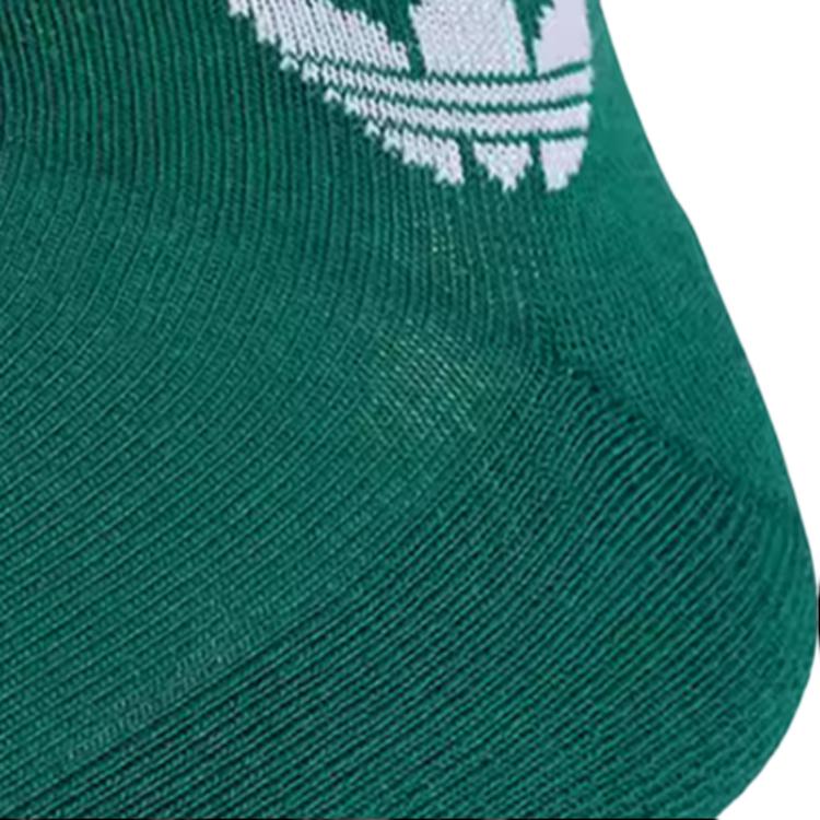 Носки до щиколотки унисекс 3 пары Adidas Originals, 3 пары (Темно-синий+Лесной зеленый+Черный) — фото 3
