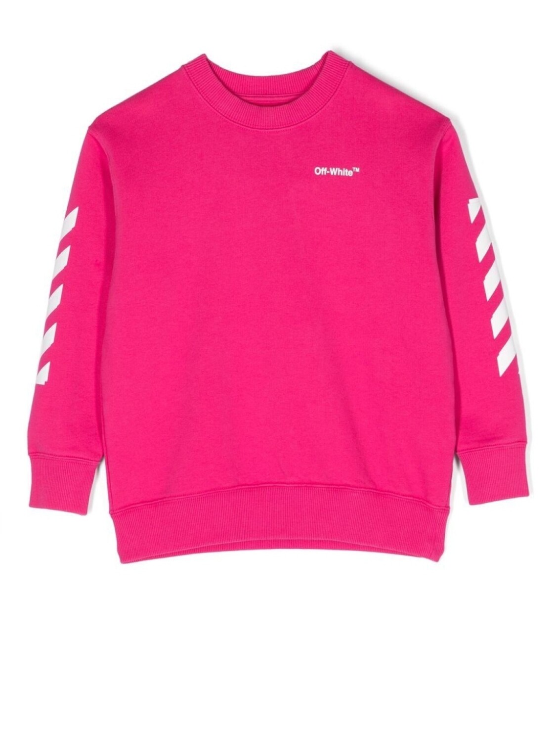 

Off-White Kids толстовка с логотипом Arrows, розовый