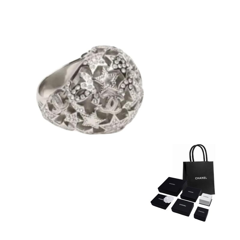 

Кольцо Unisex CHANEL, серебряный