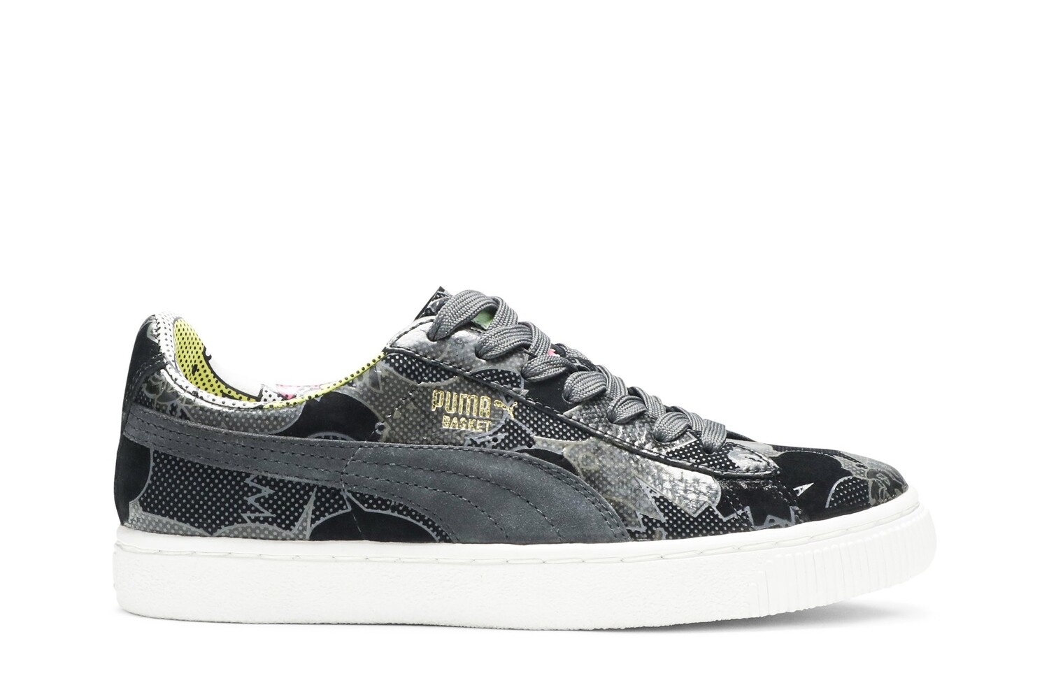 

Кроссовки YO! MTV RAPS x Basket 68 Print Puma, черный