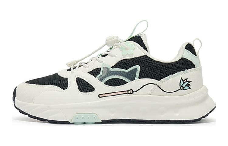 

Кроссовки XTEP Kids Lifestyle Shoes GS Low-top Black/White/Green