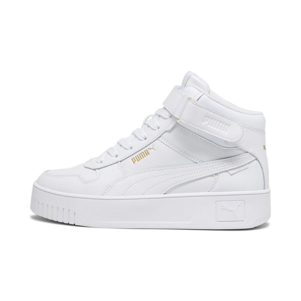 

Высокие кроссовки Puma Carina, белый, Белый;серый, Высокие кроссовки Puma Carina, белый