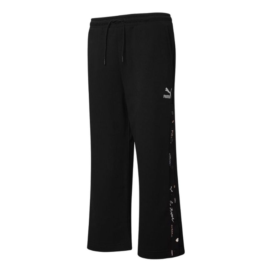 

Повседневные брюки (WMNS) PUMA DIGIT AOP WIDE LEG 7 531289-01