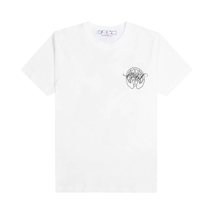 

Футболка Off-White Hand Arrow Over T-Shirt, белый