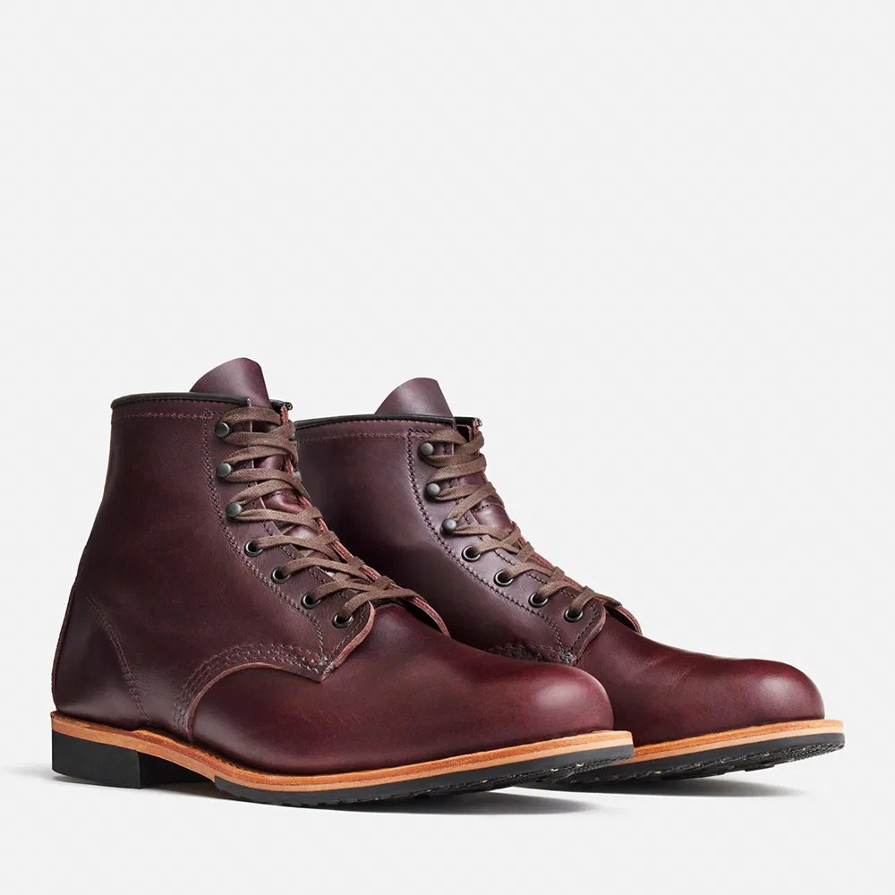 Мужские ботинки Beckman 9419 чёрно-вишнёвые от Red Wing Shoes — фото 4
