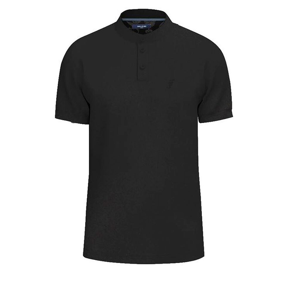 

Поло Jack & Jones Bluwilliam Wash Mao, черный