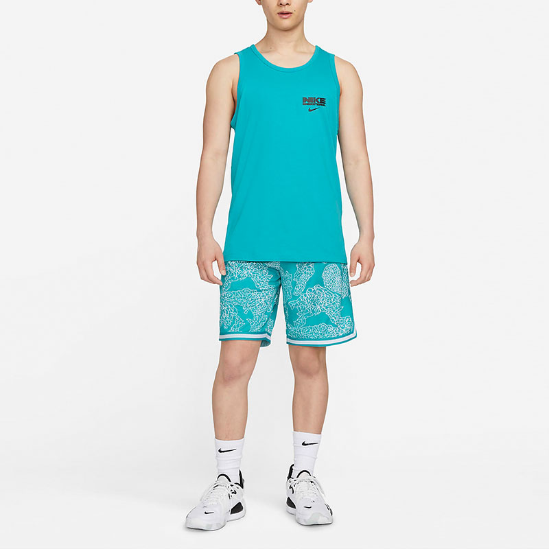 Мужские баскетбольные шорты Nebula Blue Nike, Star Cloud Cyan — фото 3
