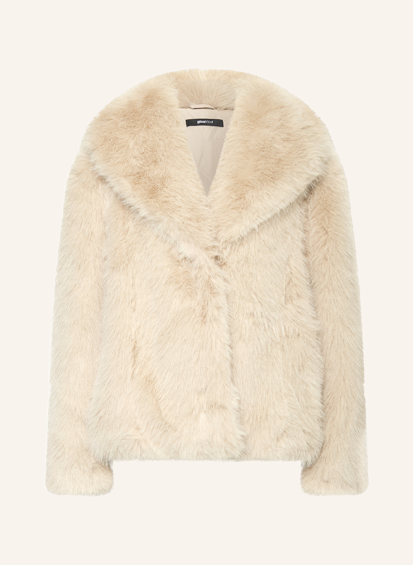 

Куртка из искусственного меха Gina Tricot, бежевый