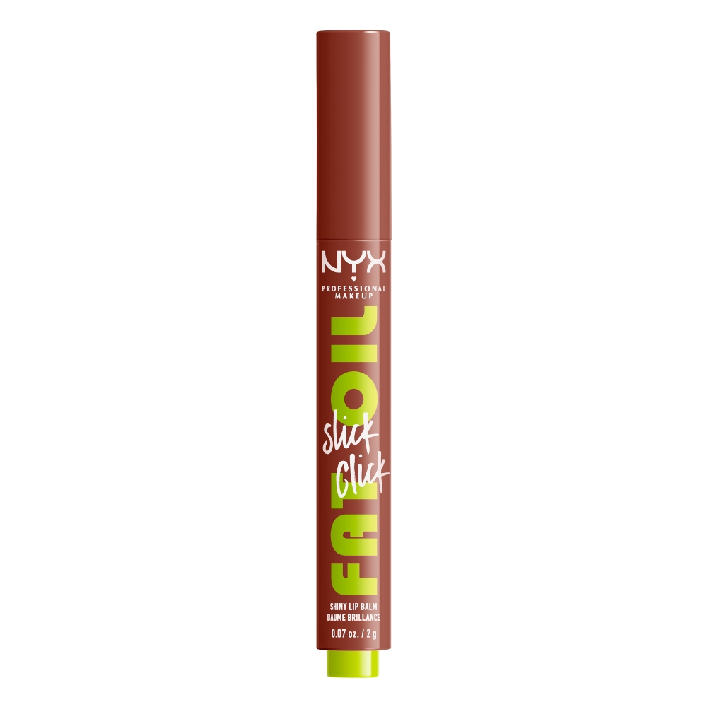 

Оттеночный бальзам для губ fat oil slick click Nyx Professional Makeup, цвет link in my bio, вес 2 гр.