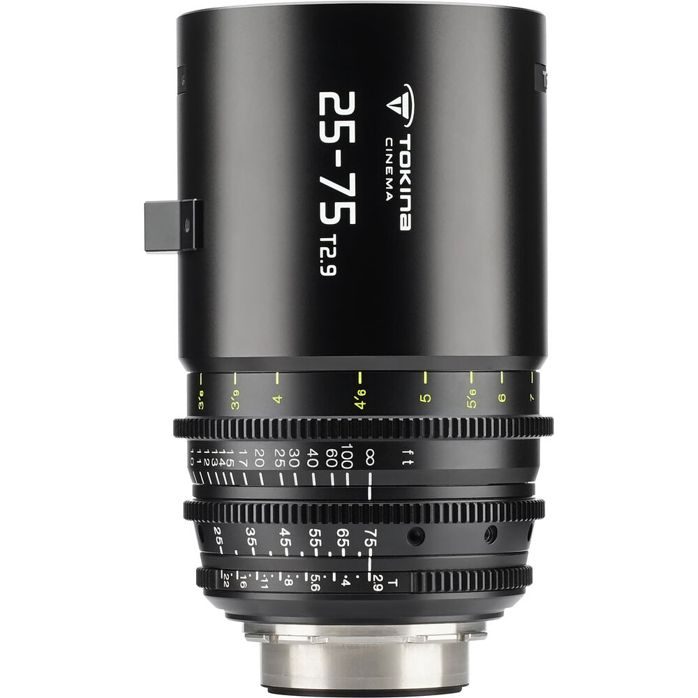 

Кинообъектив Tokina 25-75mm T2.9 с переменным фокусным расстоянием (крепление EF)