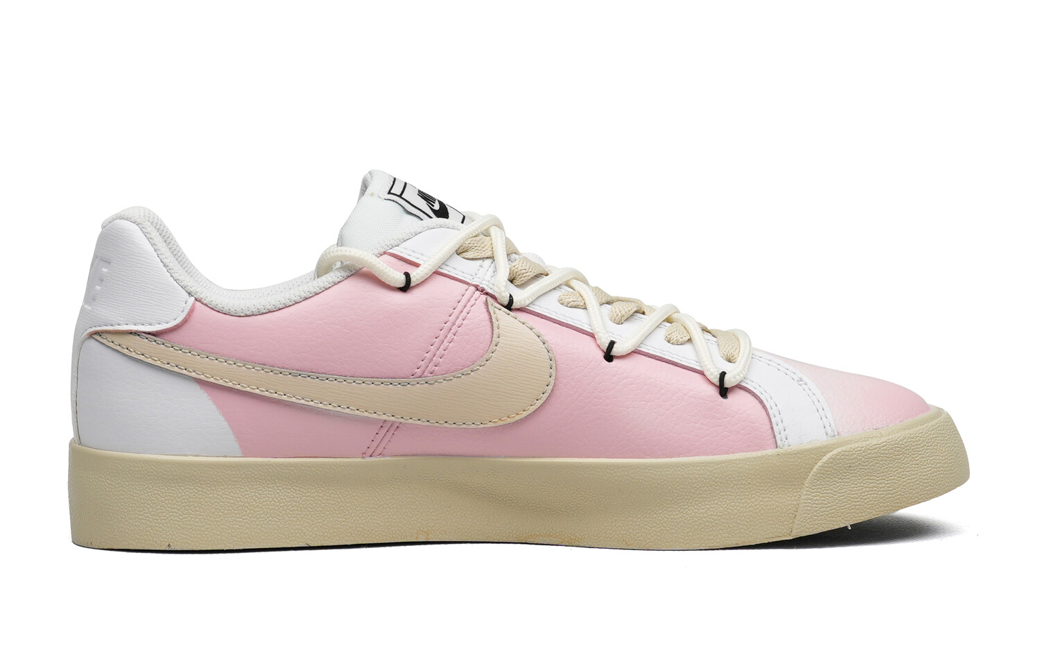 

Кеды, скейтборд обувь унисекс низкий верх розовый/белый Nike