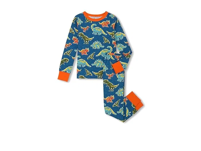 Пижама из хлопка с эластаном Stretch Cotton Pajamas Set Hatley Kids, Afterglow 1