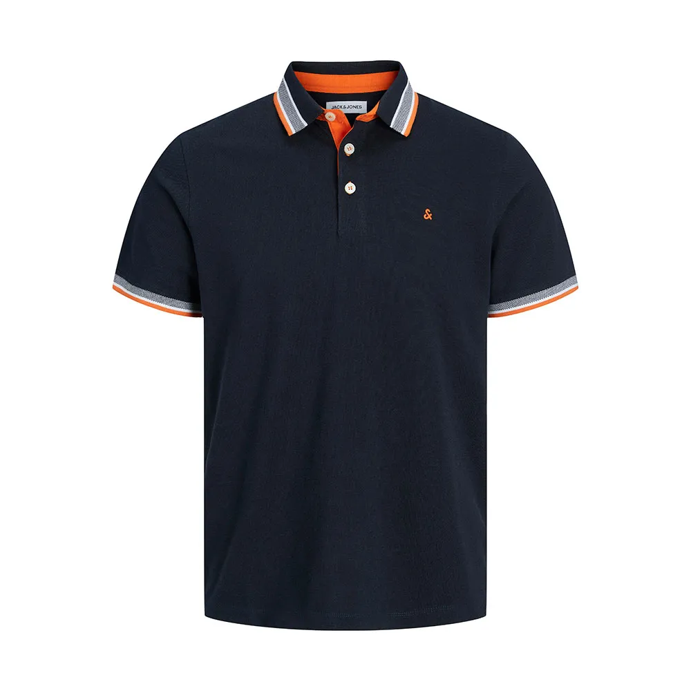 

Поло с коротким рукавом Jack & Jones Essential Paulos Plus Size, синий