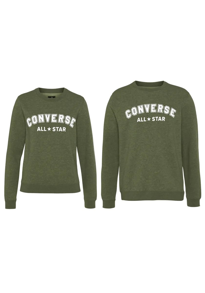 

Толстовка Converse "UNISEX ALL STAR BRUSHED BACK FLEECE", оливковый