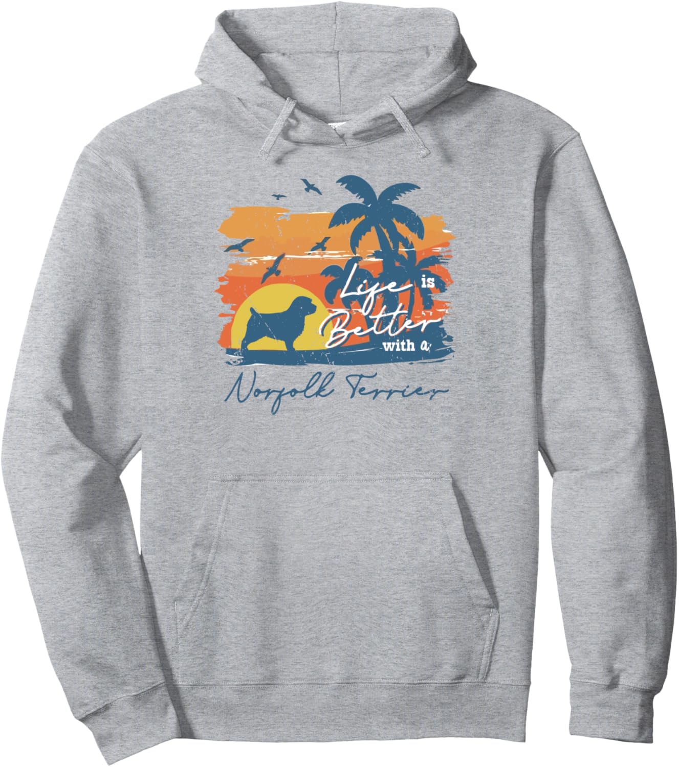 

Худи с винтажным принтом «Норфолк-терьер: Жизнь лучше» в стиле «Закат», серая Norfolk Terrier Sunset Love, Серый, Худи с винтажным принтом «Норфолк-терьер: Жизнь лучше» в стиле «Закат», серая Norfolk Terrier Sunset Love