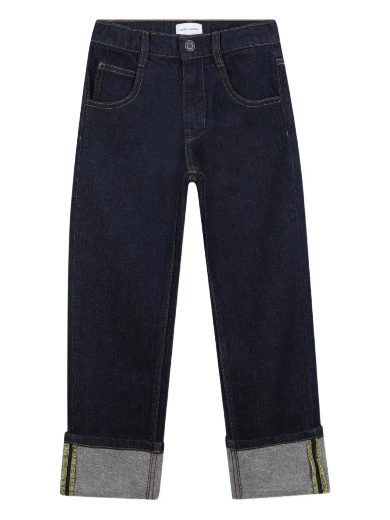 

Marc Jacobs Kids прямые джинсы, серый