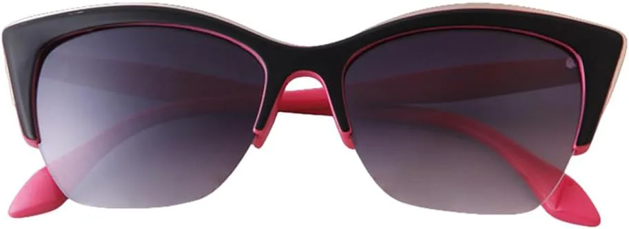 

Женские солнцезащитные очки LVTFCO в винтажном стиле «кошачий глаз», полуободковые, модные, мужские, для активного отдыха, с защитой от УФ-излучения UV400, C2 White