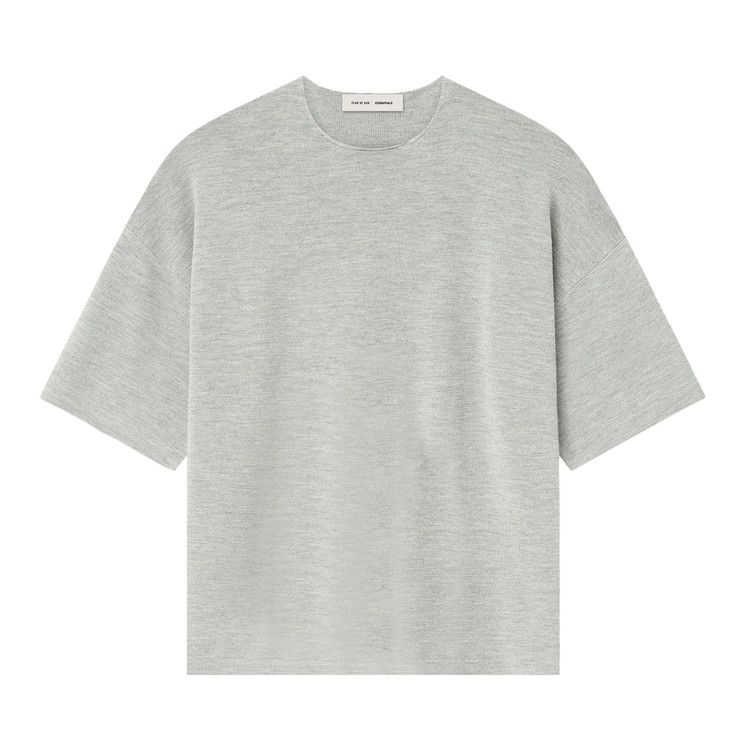 

Футболка Fear of God Essentials Merino Short Sleeve Tee, Concrete Heather
