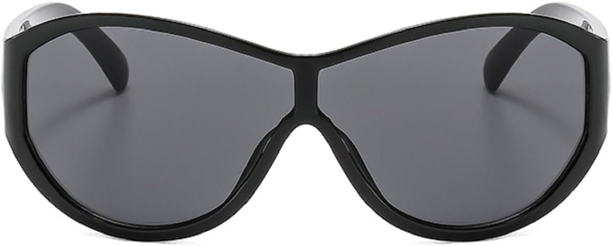 

Солнцезащитные очки в стиле панк для женщин и мужчин, роскошные солнцезащитные очки-маски, винтажные очки для активного отдыха, защита от УФ-излучения UV400, артикул 97208 Melrose, Black