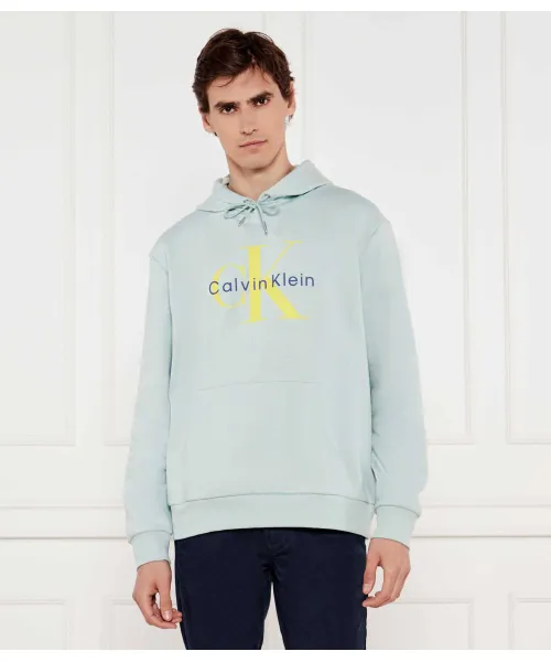 

Толстовка Regular fit Calvin Klein Jeans, зеленый