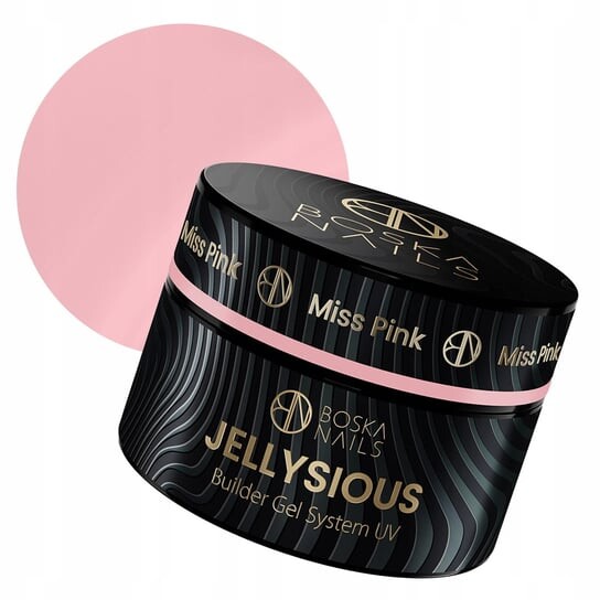 

Наращивающий УФ-гель для ногтей, 30 мл Boska Nails, Jellysious Miss Pink