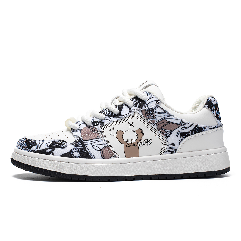 

Skate Park Low-Top Мужские скейтбордские кроссовки, белый мультиколор